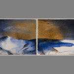 Watercolours 56 x 38cm x 2. For purchase contact post@gallerisos.no