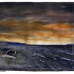 Original akvarell 116 x 69cm.
For purchase contact post@gallerisos.no